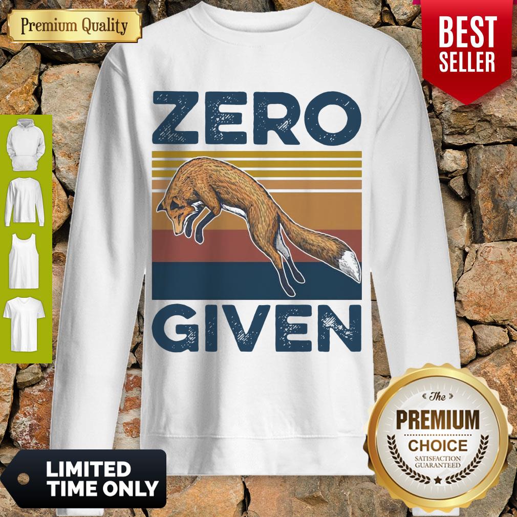 Premium Fox Zero Given Retro Shirt - Image 4