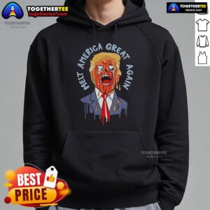 Alternative view of Official Trump Melt America Great Again Shirt