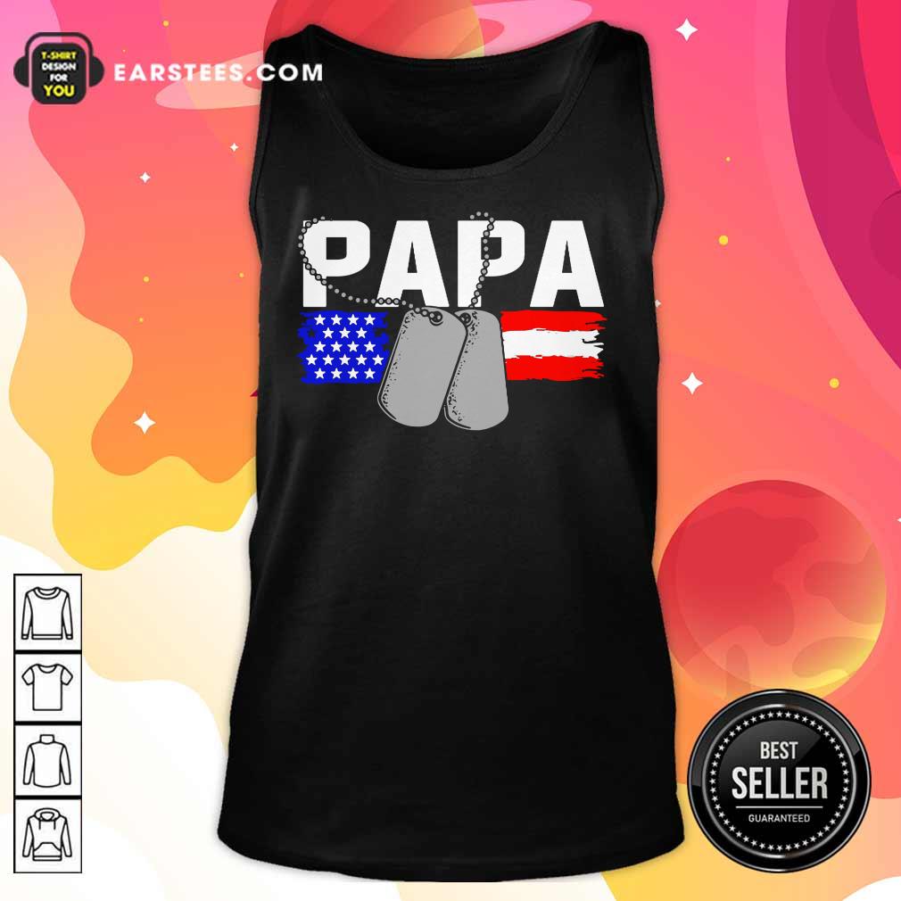 Papa Keychains Shirt - Image 2