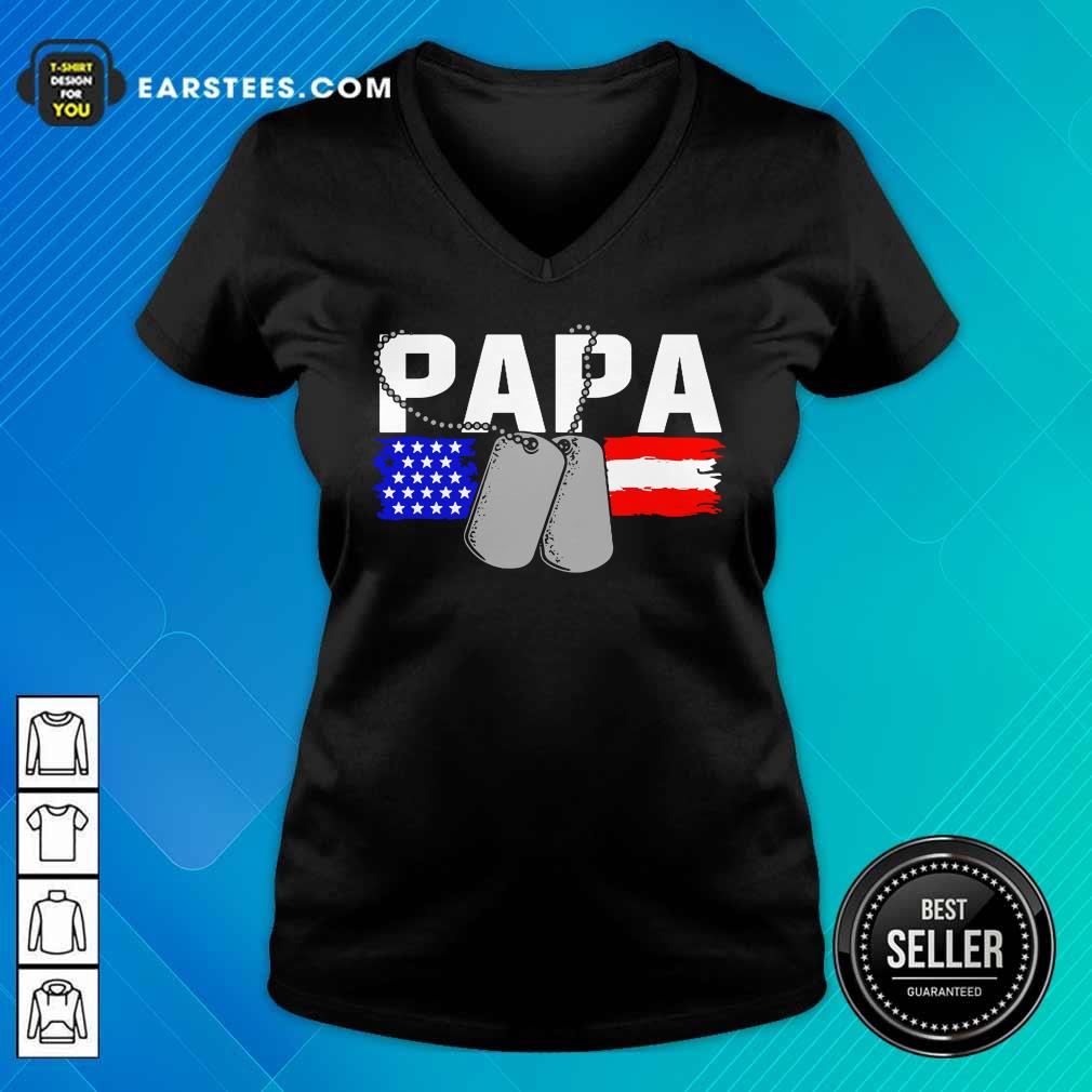Papa Keychains Shirt - Image 5