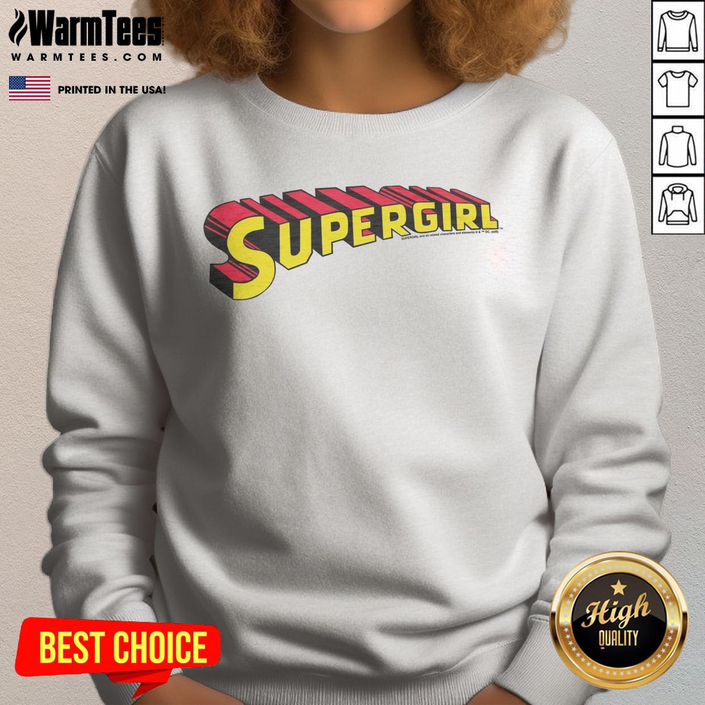 Hot Supergirl Wordmark Shirt - Image 4