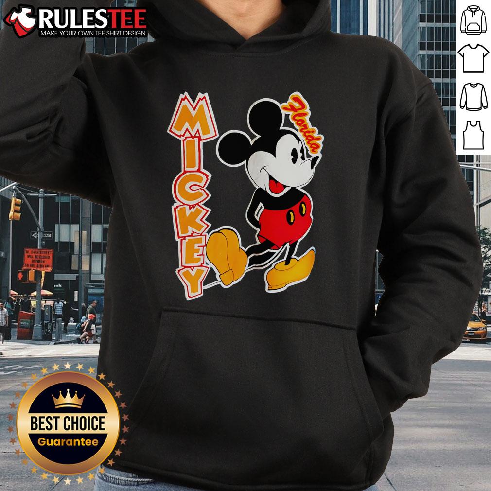 Funny Mickey Florida Cartoon T-Shirt - Image 2