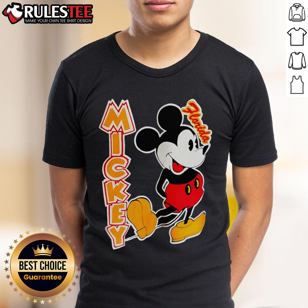 Funny Mickey Florida Cartoon T-Shirt