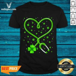 Attractive Nurse Shamrock St Patricks Day Shirt