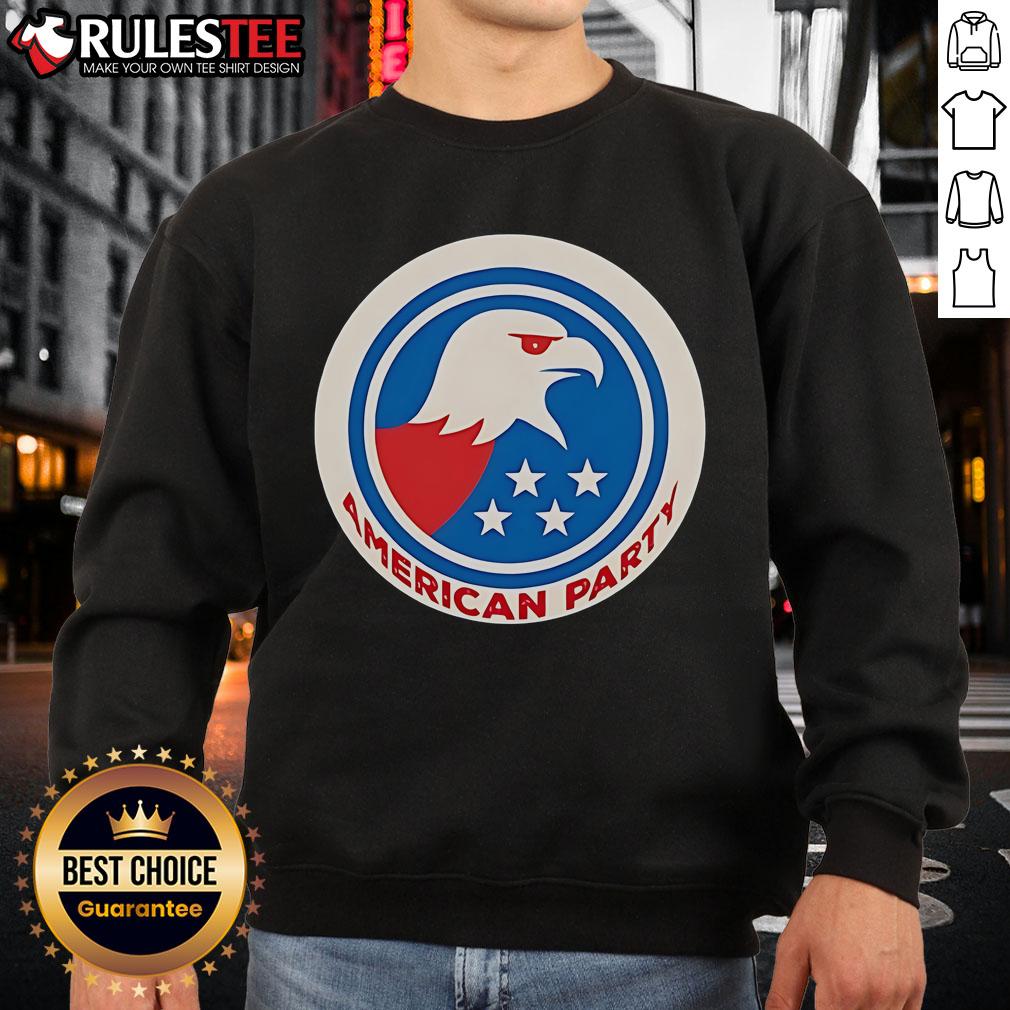 Premium Elon Musk American Party Eagle Logo T-Shirt - Image 5