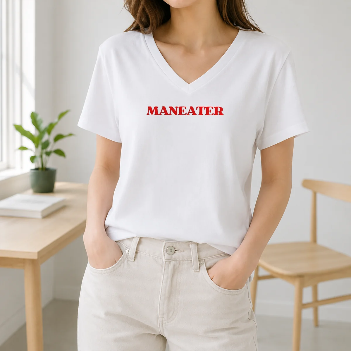 Official Nice Maneater Hall And Oates 1982 Shirt - Image 2