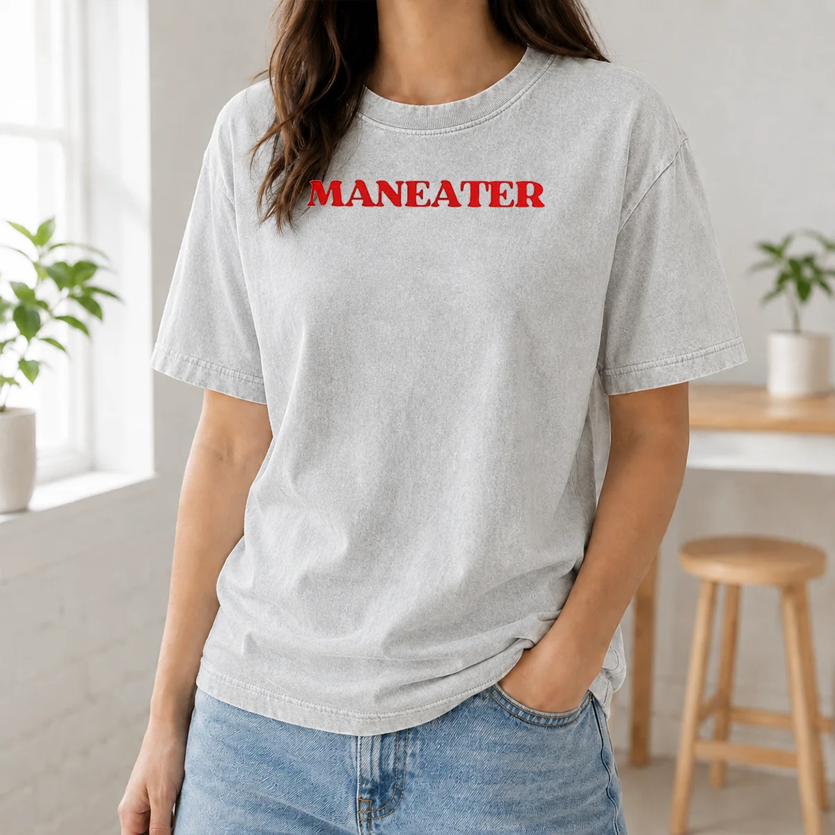 Official Nice Maneater Hall And Oates 1982 Shirt - Image 8