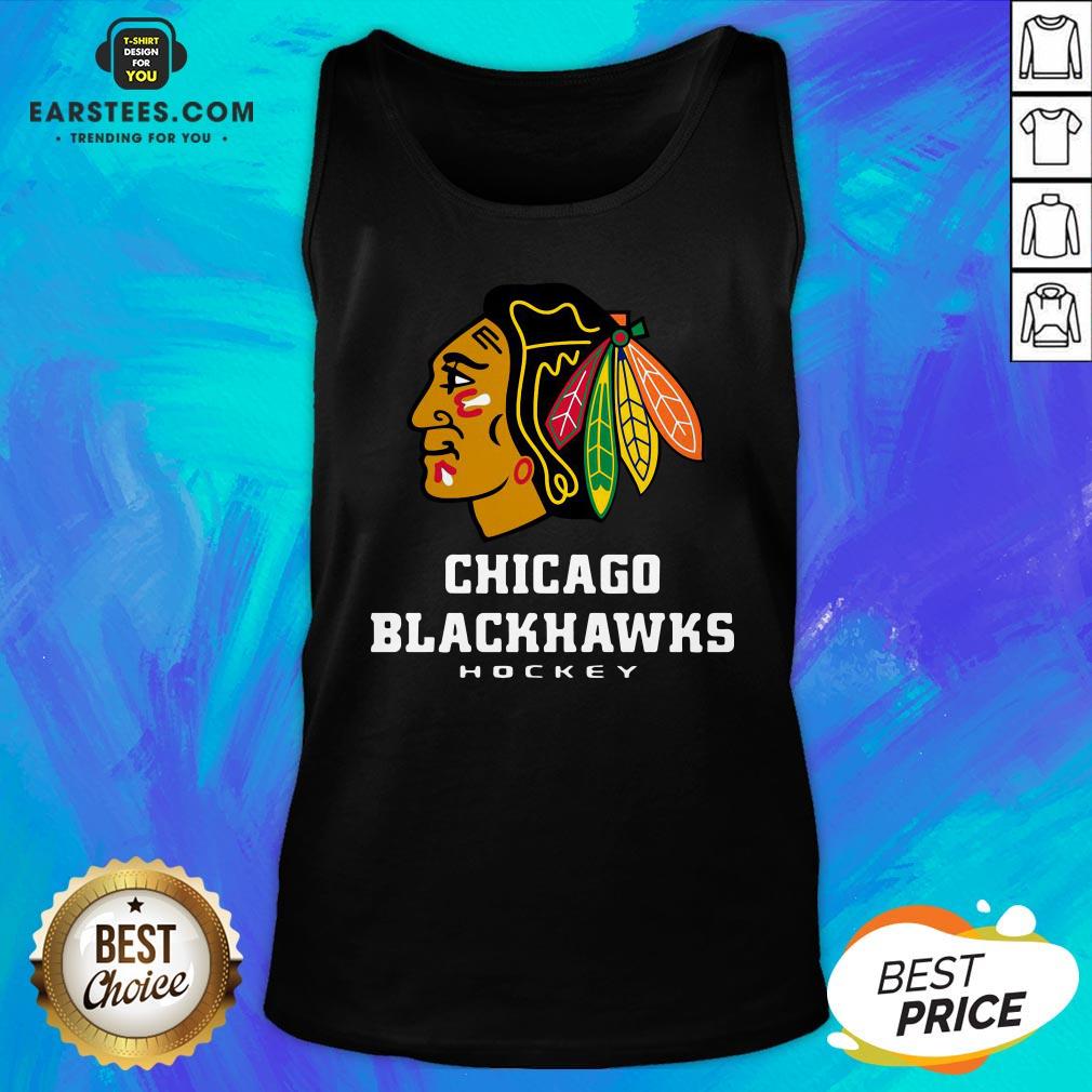 Good Logo NHL Chicago Blackhawks Hockey T-Shirt - Image 4