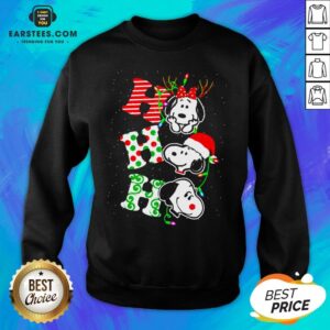 Alternative view of Original Snoopy Ho Ho Ho Christmas 2020 Shirt