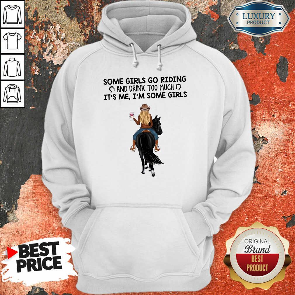 Personalized Horse Some Girls Go Riding Shirt - Image 5