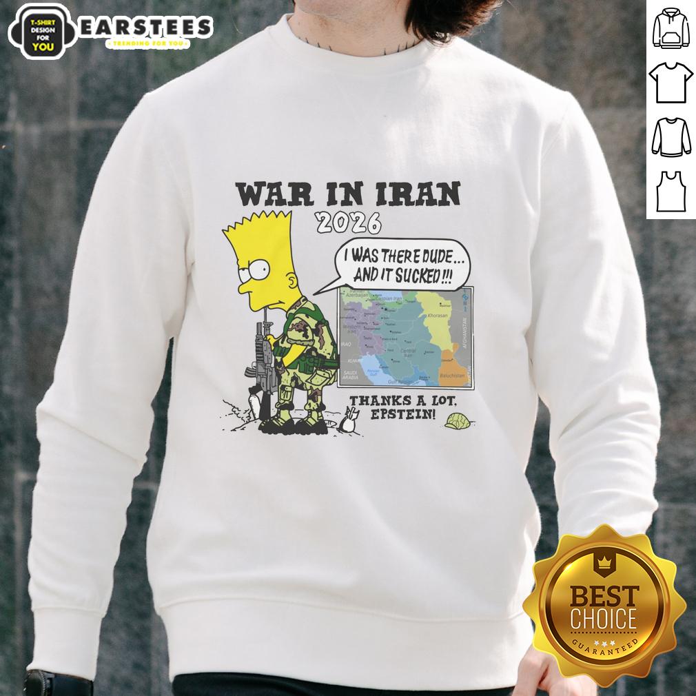 Official War In Iran Thanks A Lot Epstein T-Shirt - Image 5