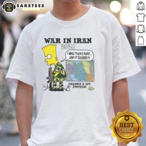 Official War In Iran Thanks A Lot Epstein T-Shirt