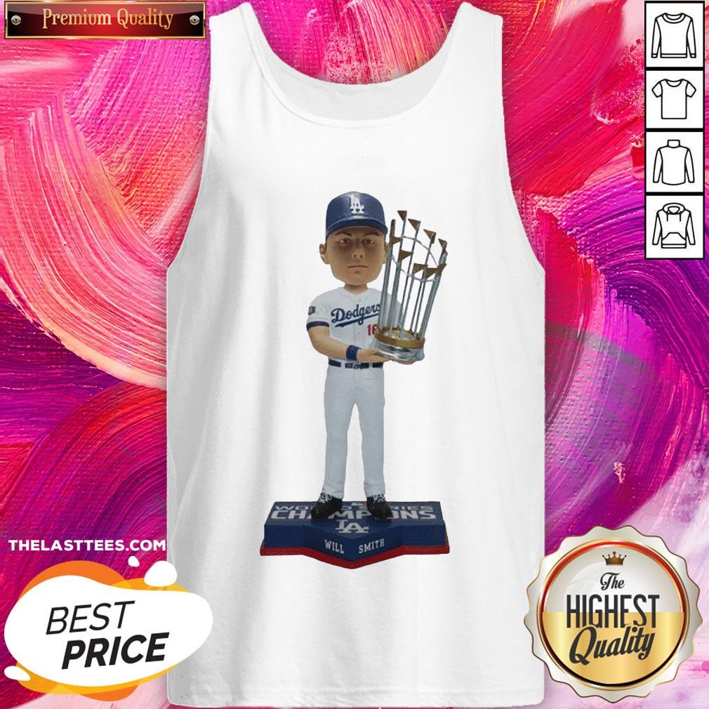 Good Los Angeles Dodgers 2020 World Series Champions MemBer Will Smith Shirt - Image 3