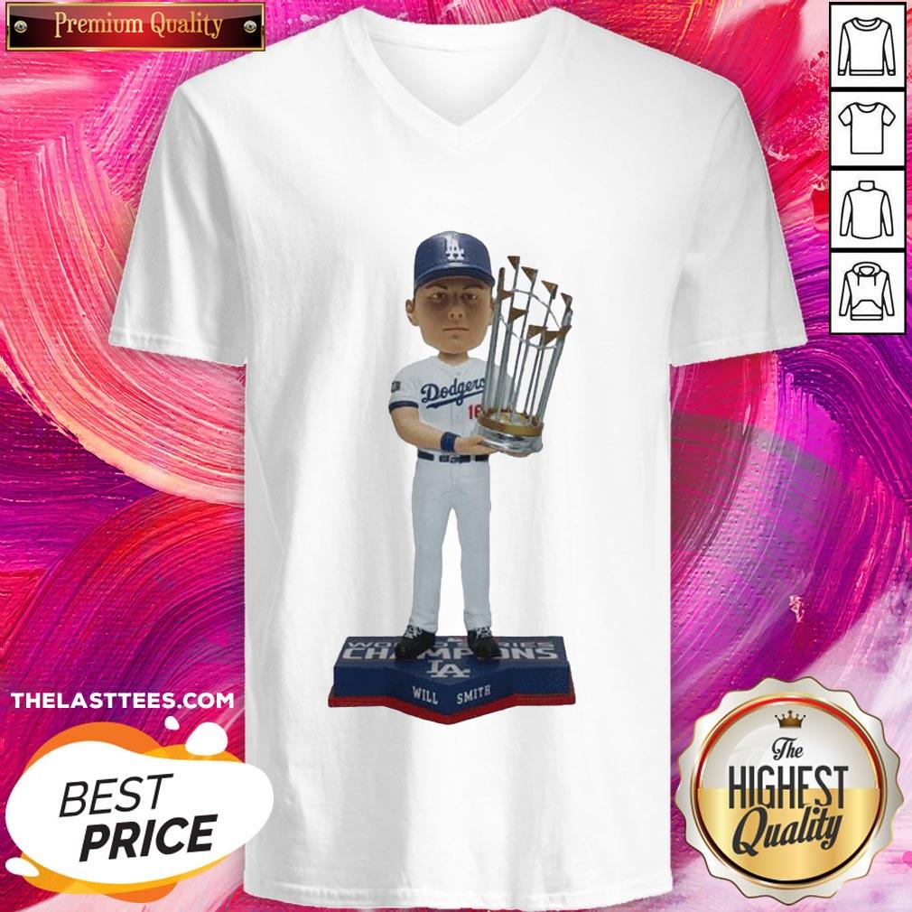 Good Los Angeles Dodgers 2020 World Series Champions MemBer Will Smith Shirt - Image 2