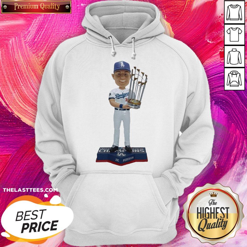 Great Los Angeles Dodgers 2020 World Series Champions Joc Pederson Shirt - Image 5