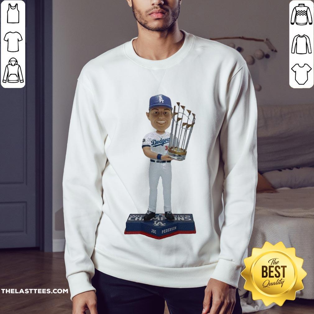 Great Los Angeles Dodgers 2020 World Series Champions Joc Pederson Shirt - Image 4