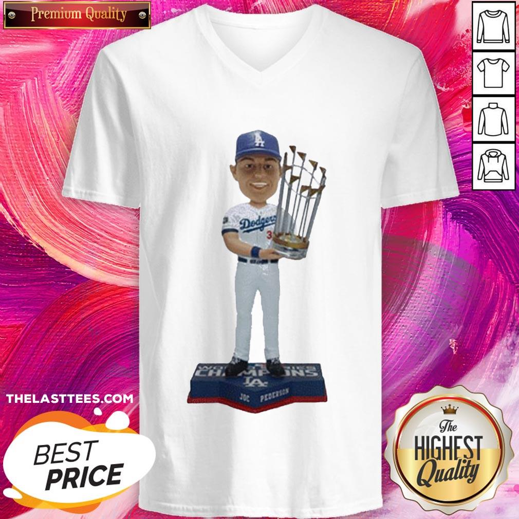 Great Los Angeles Dodgers 2020 World Series Champions Joc Pederson Shirt - Image 2