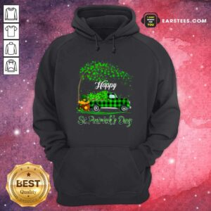 Alternative view of Premium Happy Patricks Day Truck Shamrock Shirt