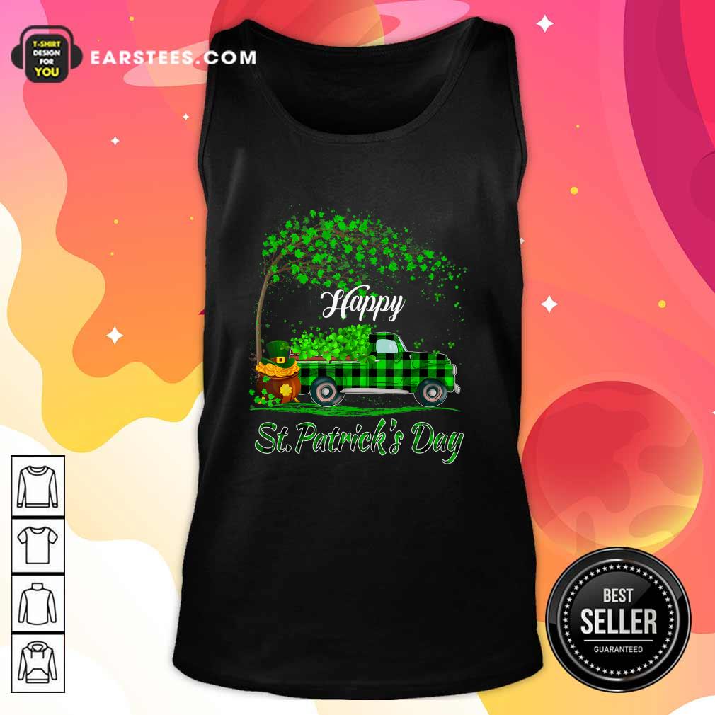 Premium Happy Patricks Day Truck Shamrock Shirt - Image 4