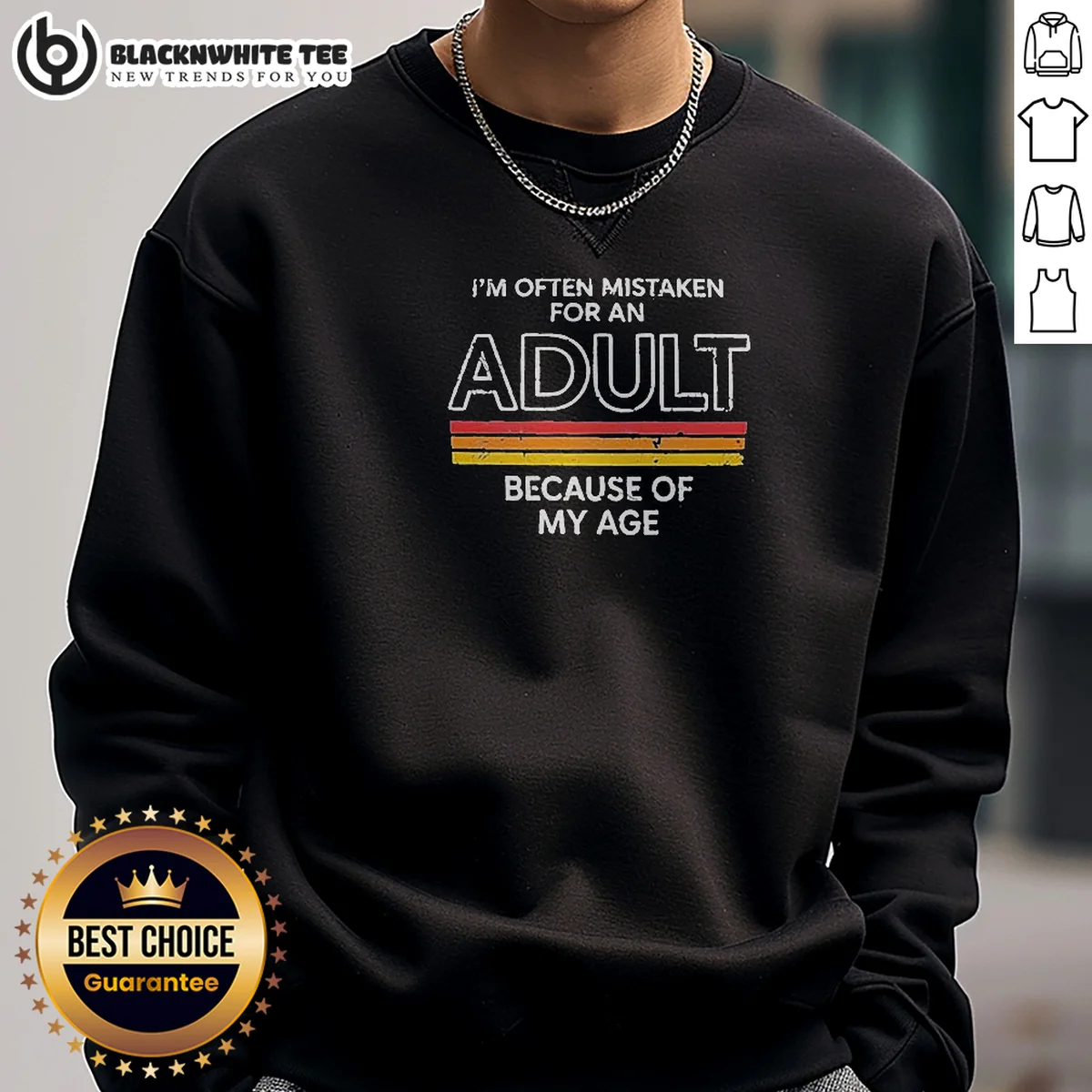 Pretty Hot Im Often Mistaken For An Adult Because Of My Age Shirt - Image 5