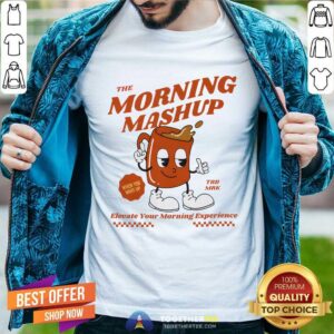 The Morning Mashup When You Wake Up Coffee To Go Garment-Dyed T-shirt