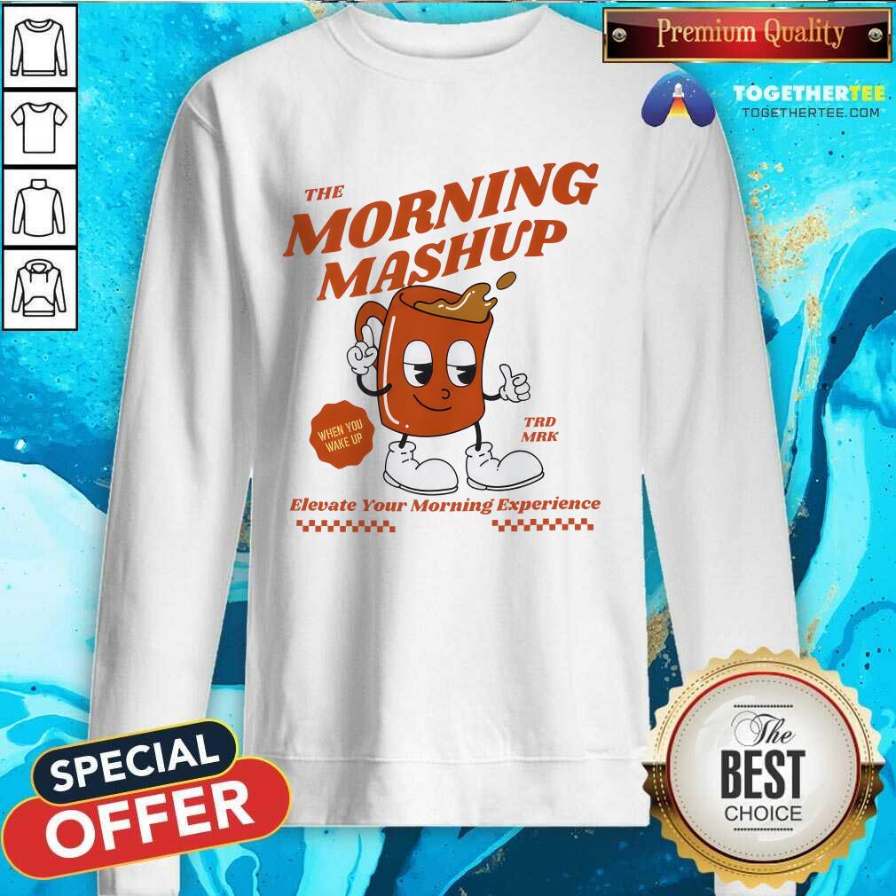 The Morning Mashup When You Wake Up Coffee To Go Garment-Dyed T-shirt - Image 4