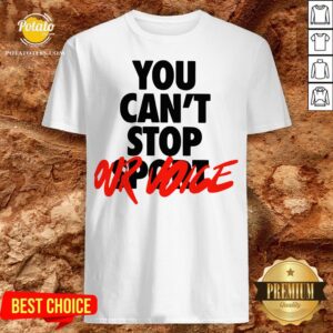 Happy You Cant Stop Vote Shirt
