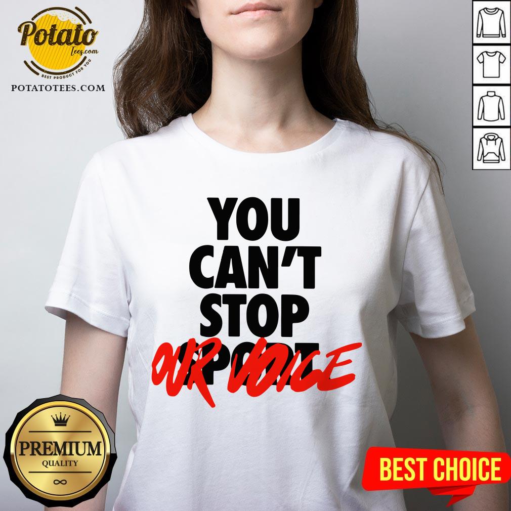 Happy You Cant Stop Vote Shirt - Image 2