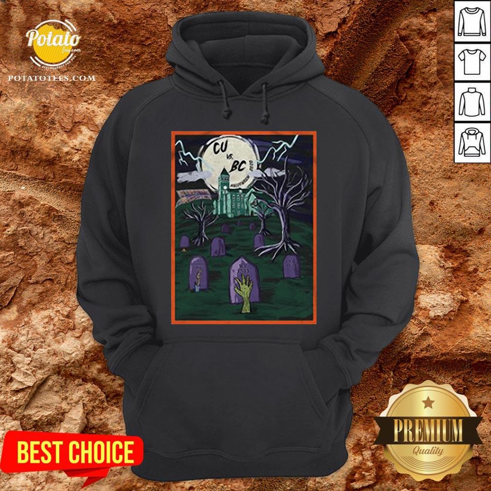 Love Cu Vs Bc Tiger Halloween Shirt - Image 5