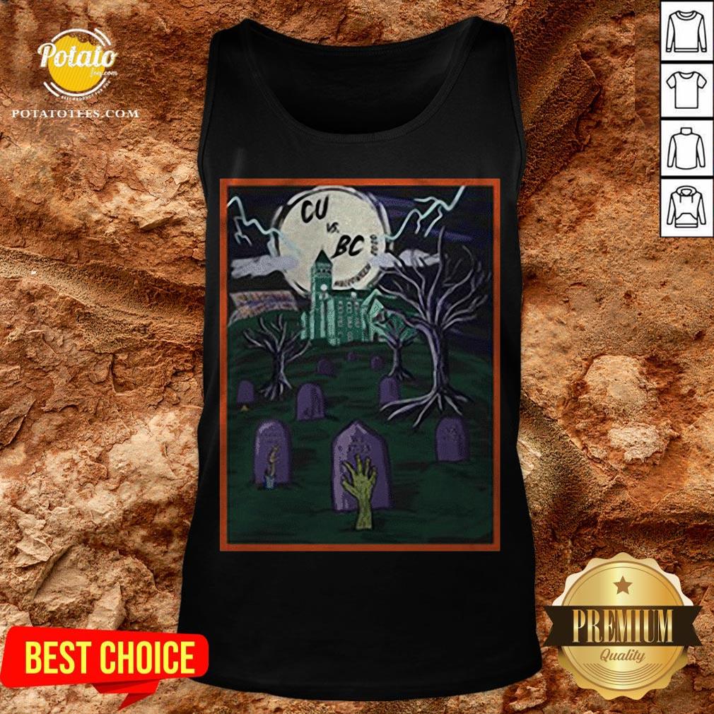 Love Cu Vs Bc Tiger Halloween Shirt - Image 3