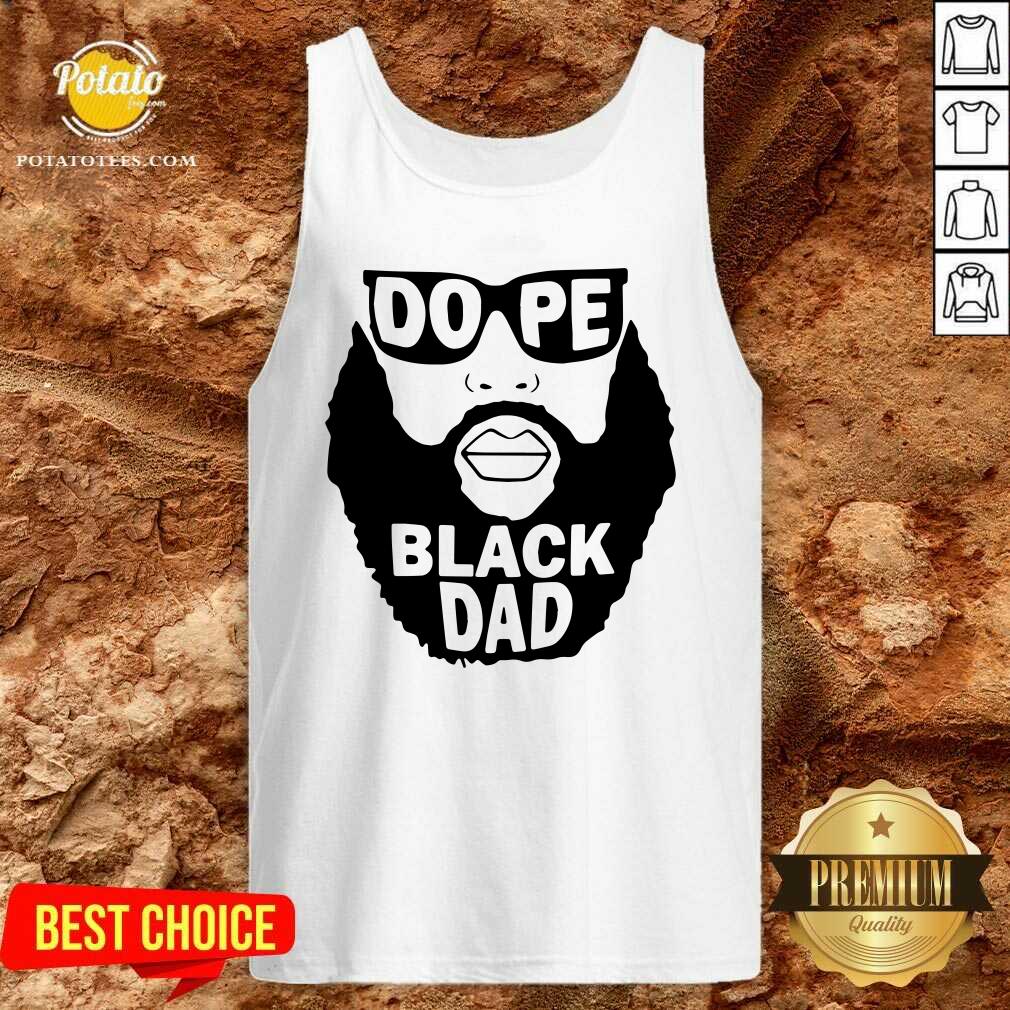 Official Dope Black Dad Shirt - Image 3