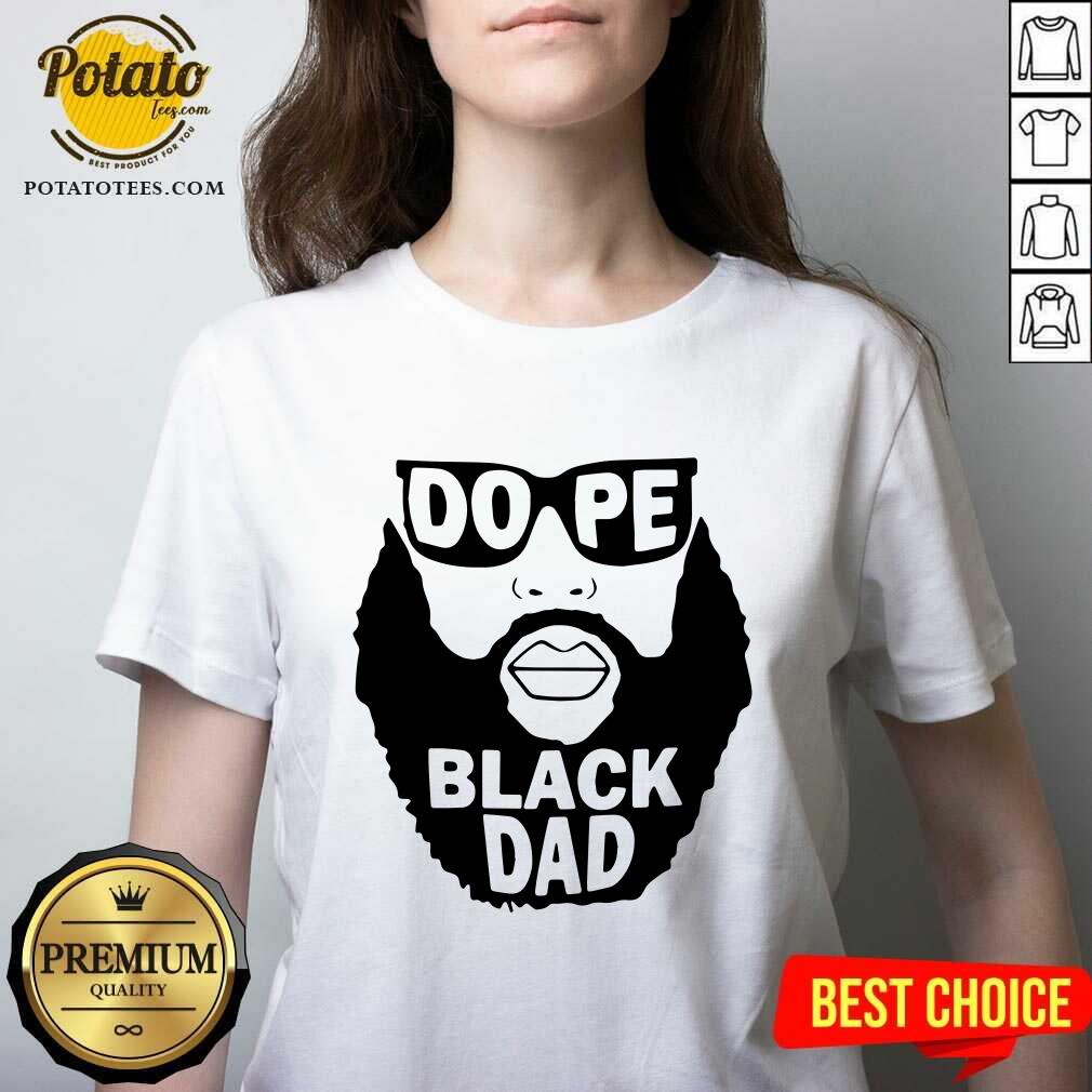 Official Dope Black Dad Shirt - Image 2