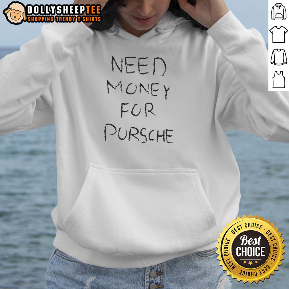 Good Need Money For Porsche Scribbles T-Shirt - Image 2