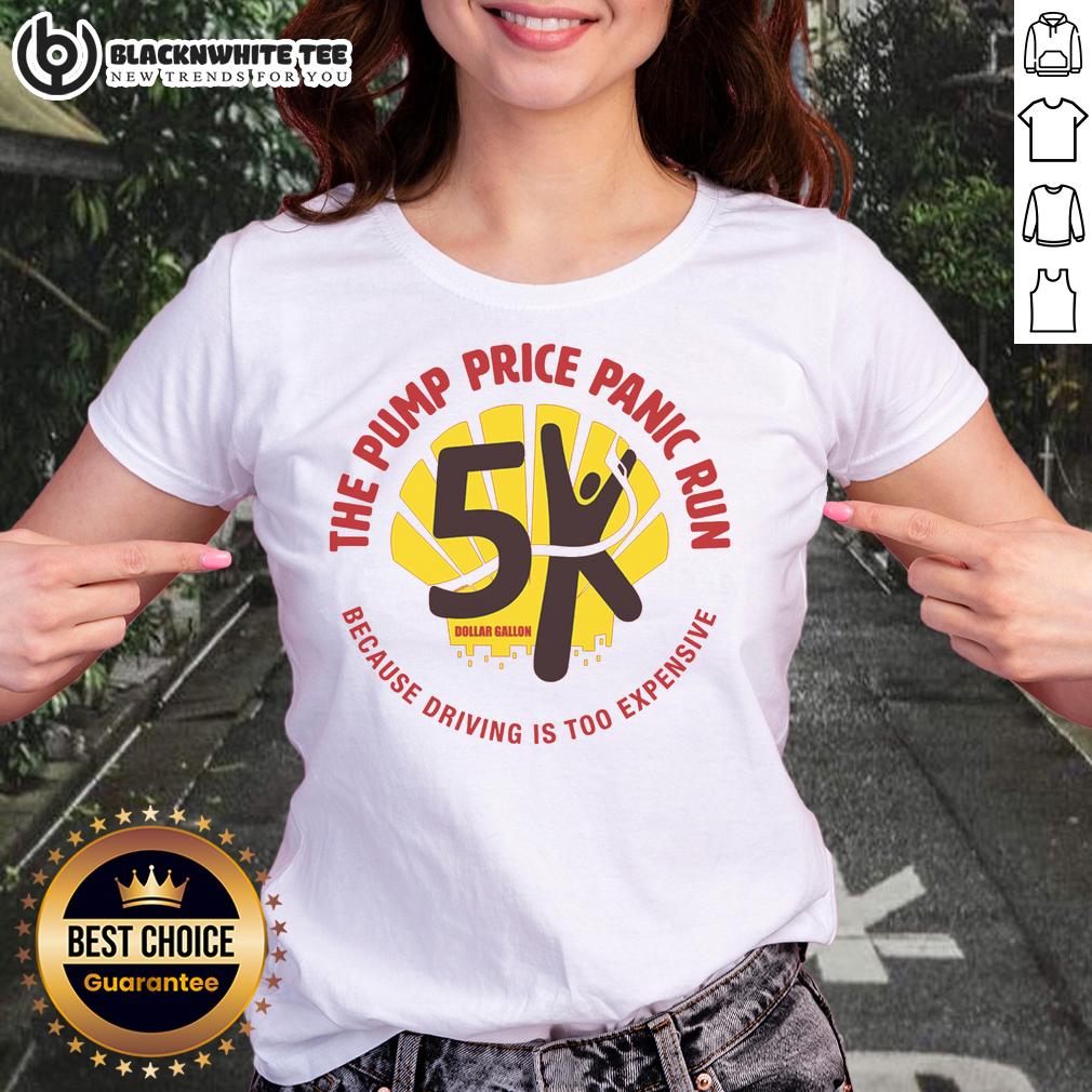 Pretty The Pump Price Panic Run T-Shirt - Image 3