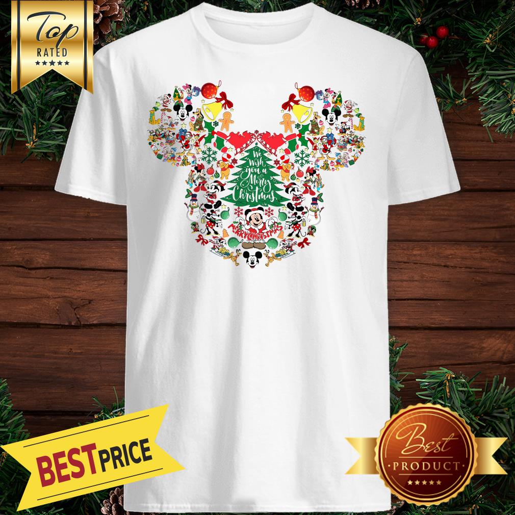 Mickey Noel We Wish You A Merry Christmas Shirt