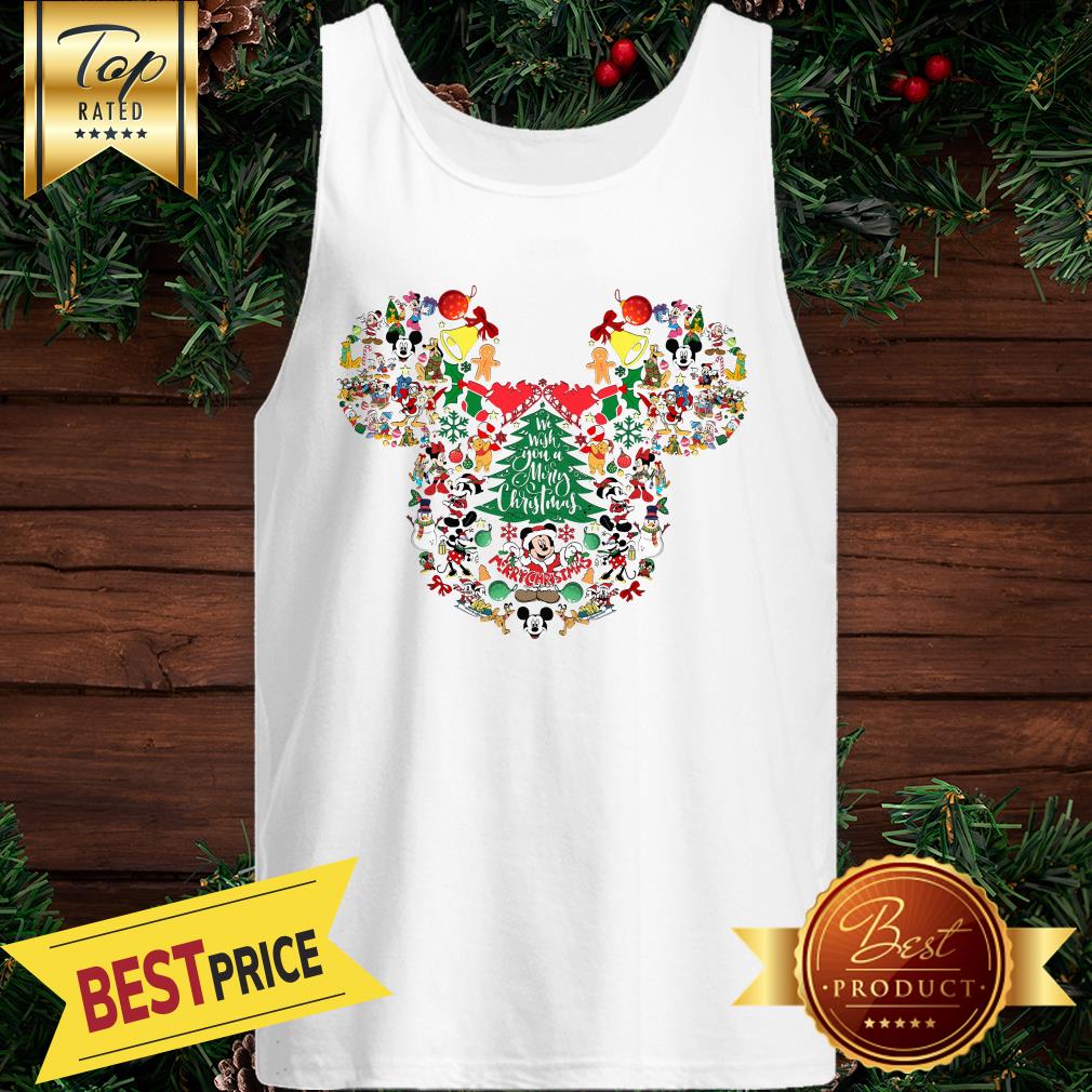 Mickey Noel We Wish You A Merry Christmas Shirt - Image 3