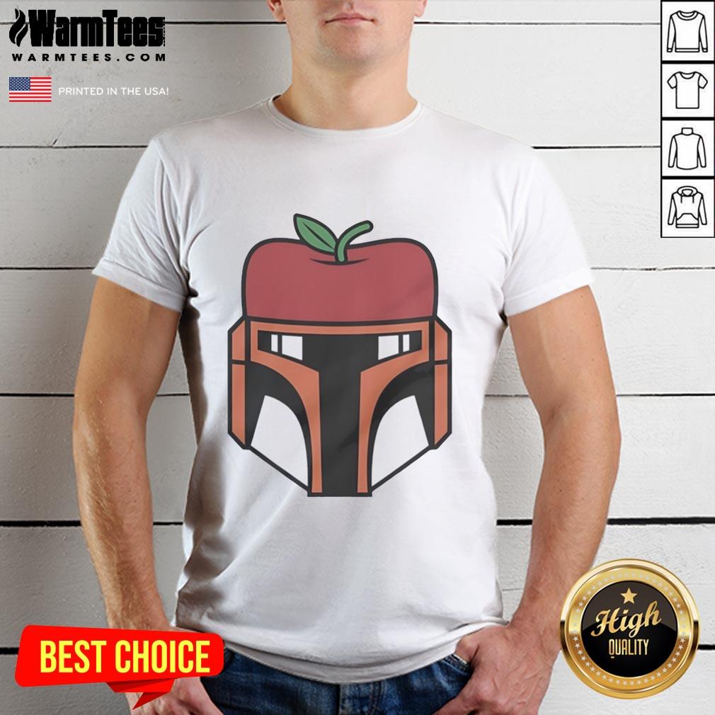 Official Boba Fett From Star Wars New York Mets Apple Logo T-Shirt