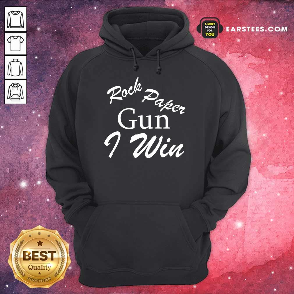 Awesome Rock Paper Gun I Win Shirt - Image 4