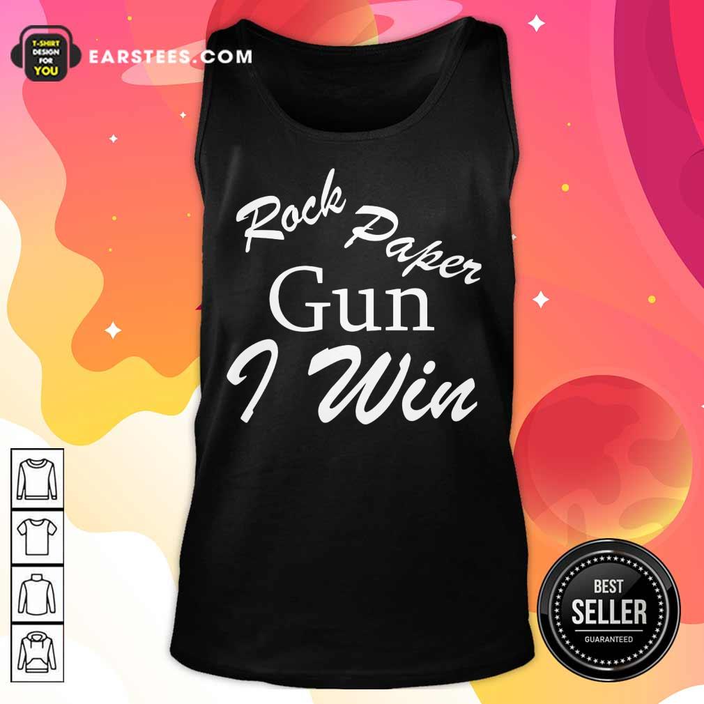 Awesome Rock Paper Gun I Win Shirt - Image 2