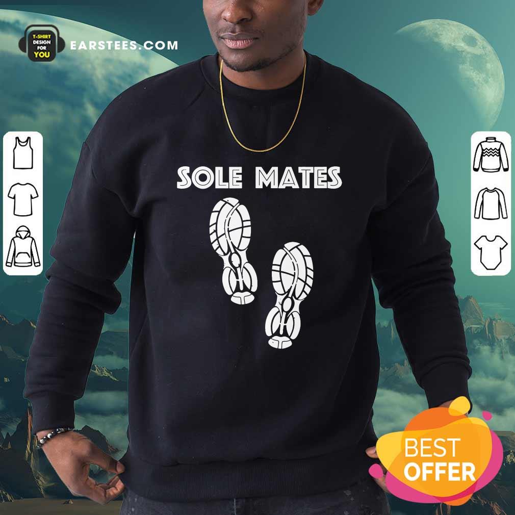 Funny Sole Mates Running And Jogging Shirt - Image 3