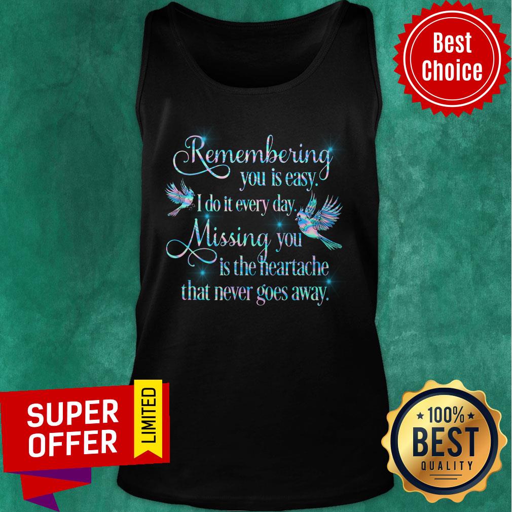 Remembering You Is Easy Heaven Vinyl Shirt - Image 3