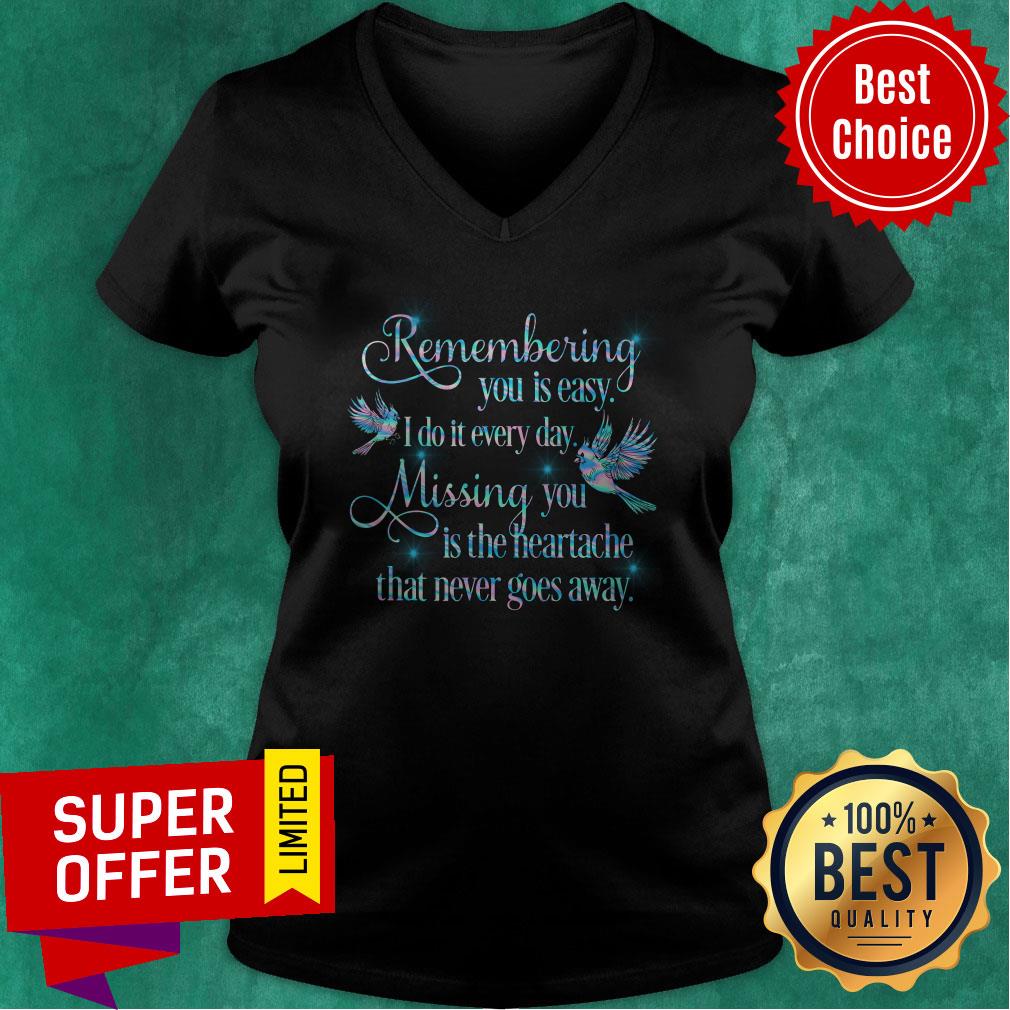 Remembering You Is Easy Heaven Vinyl Shirt - Image 2
