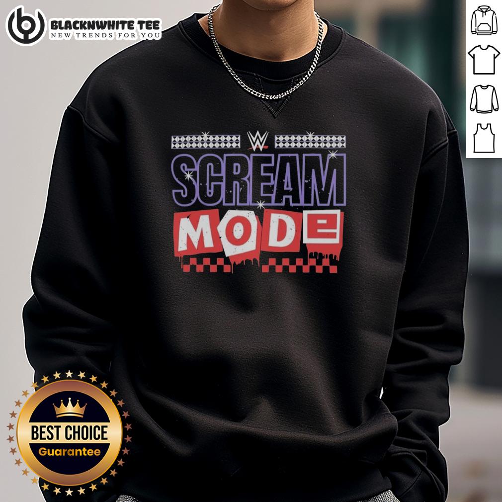 Awesome Paige And Brie Bella Scream Mode Logo T-Shirt - Image 5