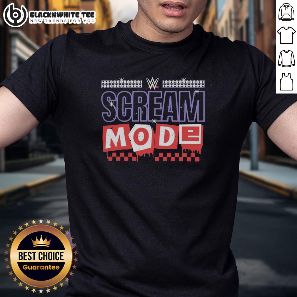 Awesome Paige And Brie Bella Scream Mode Logo T-Shirt