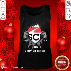 Alternative view of Hot Blood Inside Me SCI Technology 2020 I Cant Stay At Home Shirt