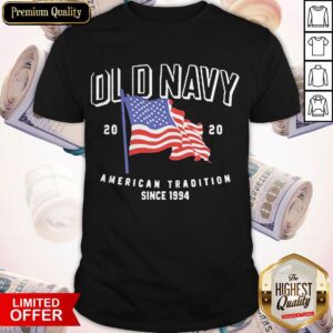 Old Navy American Tradition Since 1994 Flag Shirt