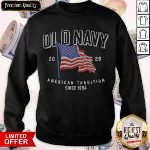Alternative view of Old Navy American Tradition Since 1994 Flag Shirt