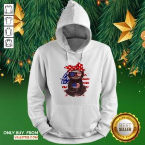 Alternative view of Sloth American Flag Shirt