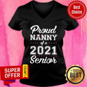 Alternative view of Official Proud Nanny Of A 2021 Senior Shirt