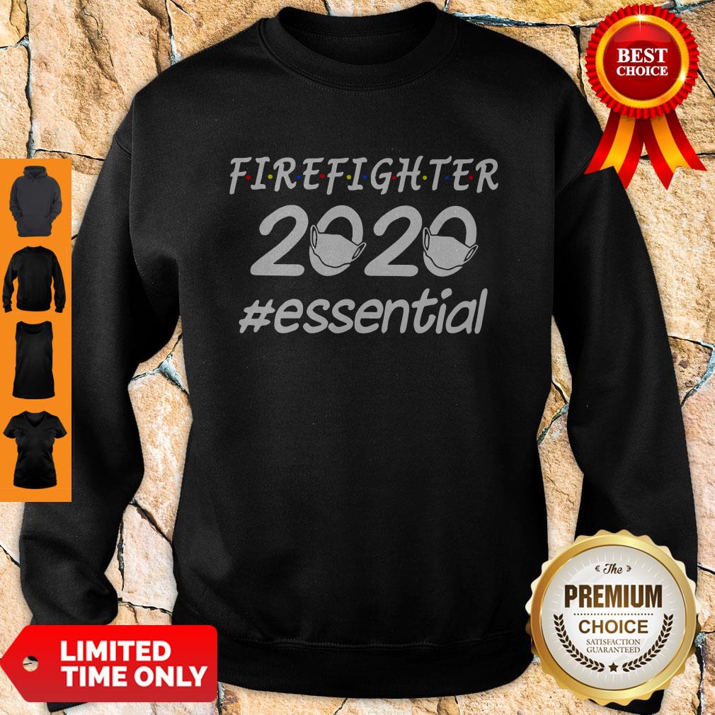 Top Firefighter 2020 Mask Essential Shirt - Image 3